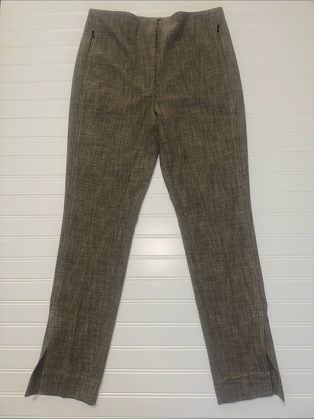 Club Monaco Gray Tweed Straight Leg Ankle Pants Women’s Size 6 Career Office